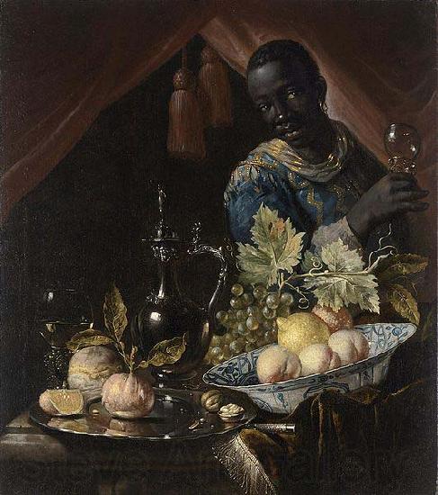 Juriaen van Streeck Still life with peaches and a lemon Spain oil painting art